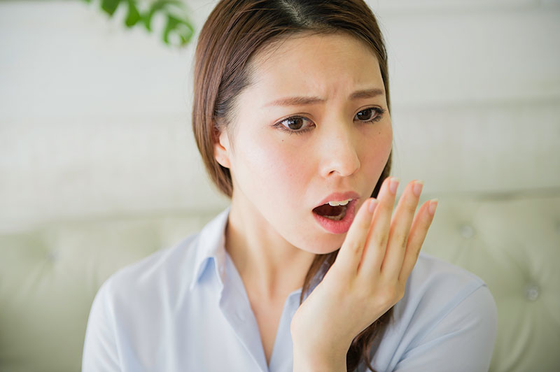 歯周病が原因の口臭
